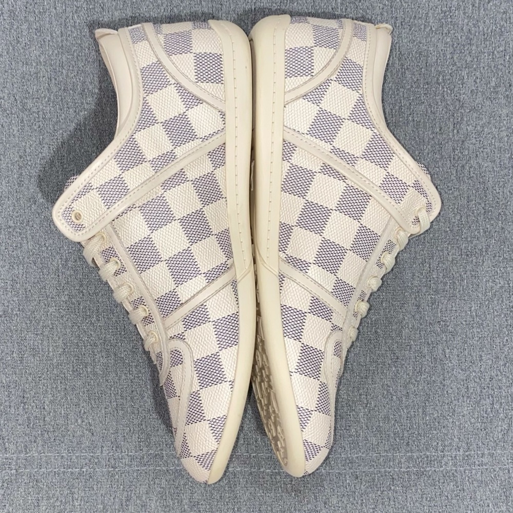 🛑SOLD🛑🌐LOUIS VUITTON DAMIER AZUR BOOGIE SNEAKER🌐 - Picture 3 of 12